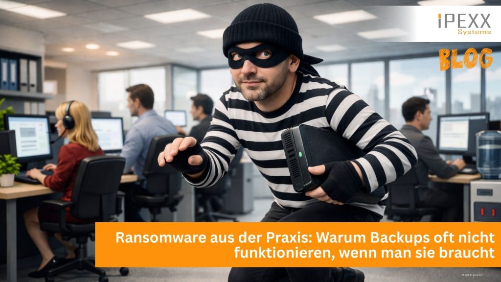 So sicherst du deine Backups gegen Ransomware. IPEXX Systems aus Wörnitz berät dich!