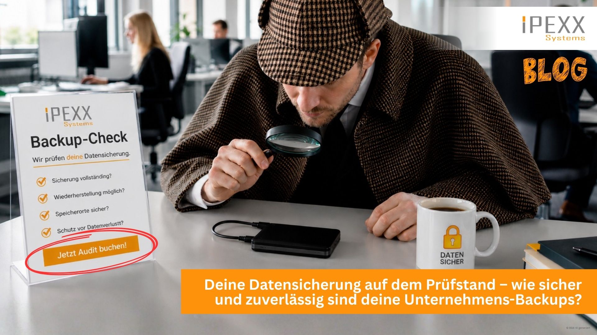 Wie zuverlässig sind deine Datensicherungen? Backup-Audit mit IPEXX Systems aus Wörnitz