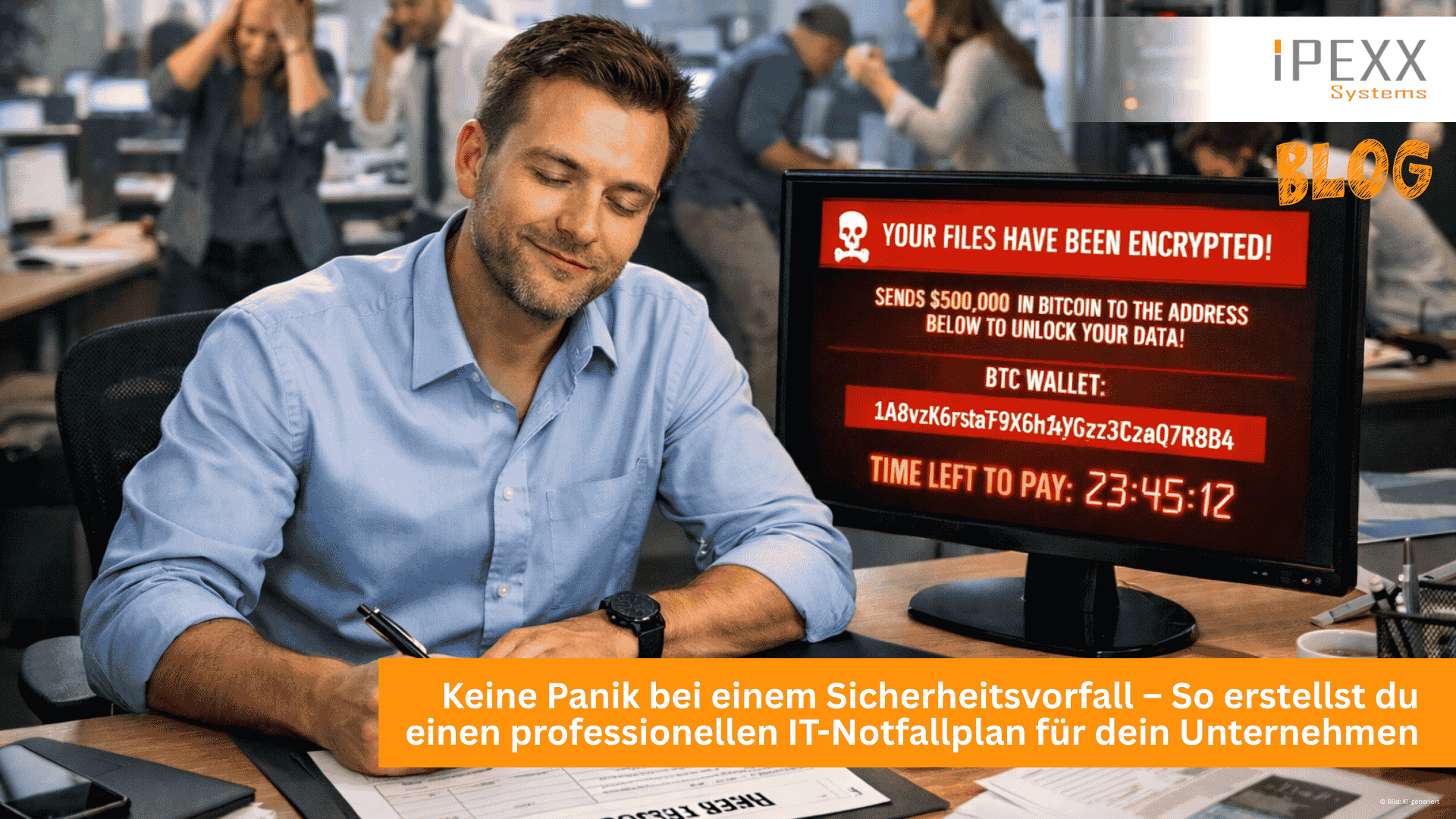 So erstellst du mit IPEXX Systems aus Wörnitz einen professionellen IT-Notfallplan für dein Unternehmen