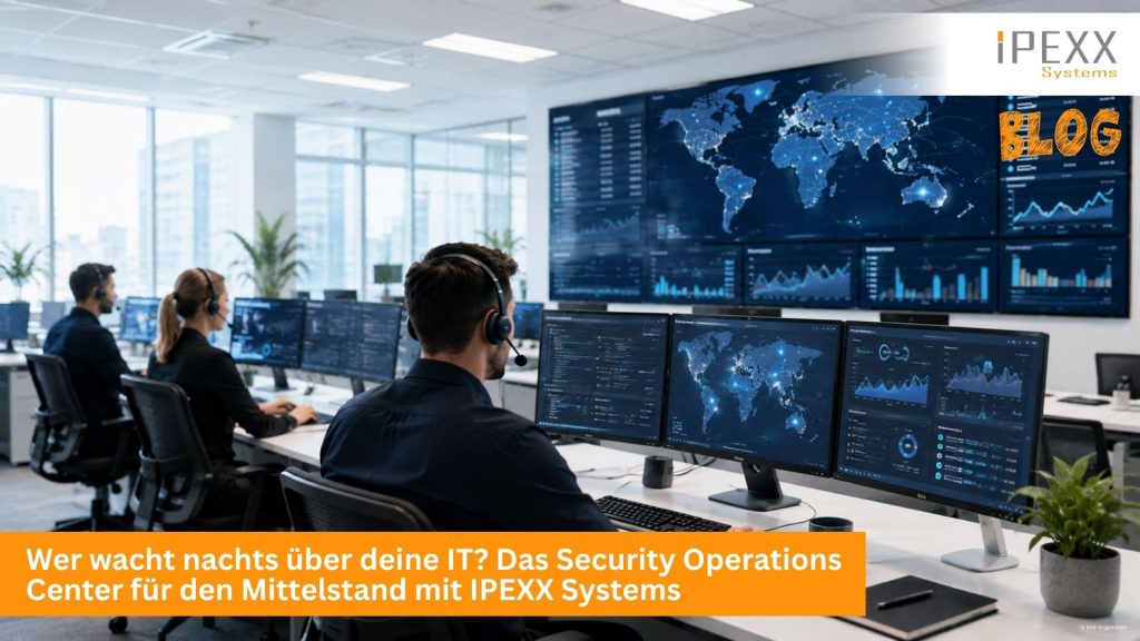 Wer wacht nachts über deine IT? Security Operations Center (SOC) für den Mittelstand mit IPEXX Systems aus Wörnitz