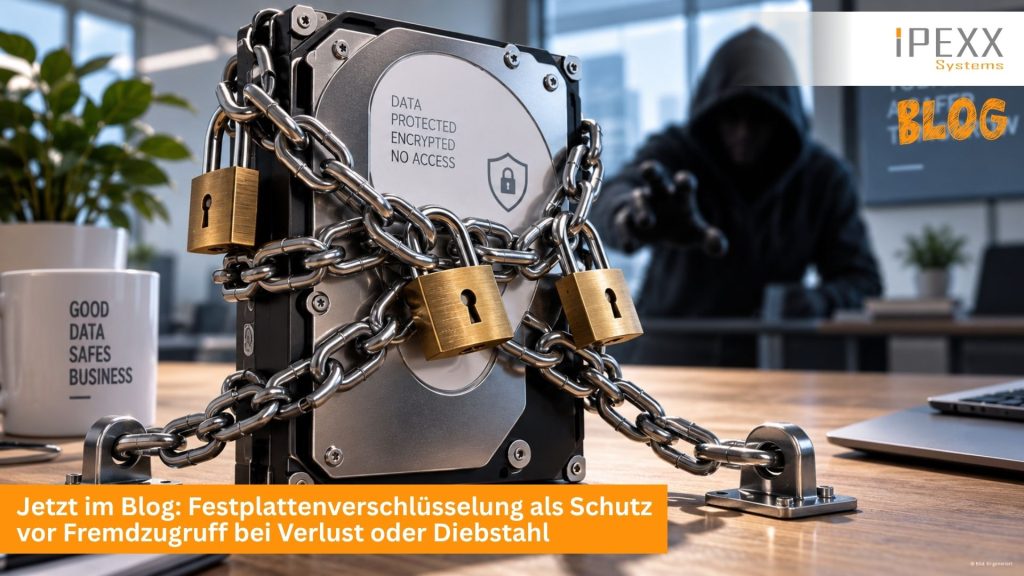Firmenlaptop verloren und plötzlich ein Datenschutzproblem? So schützt dich Festplattenverschlüsselung